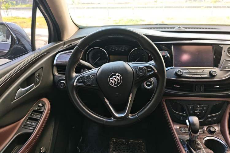 Used Buick Envision 2017 28T Four-Wheel Drive Elite Model Steering Wheel