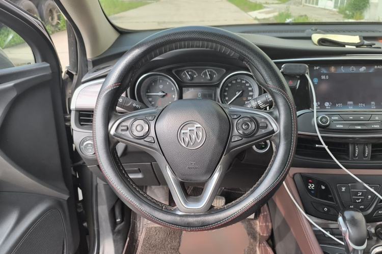 Used Buick Envision 2017 28T Four-Wheel Drive Elite Model Steering Wheel