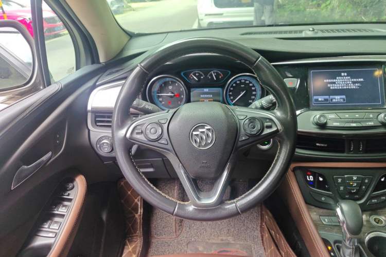 Used Buick Envision 2017 28T Four-Wheel Drive Elite Model Steering Wheel