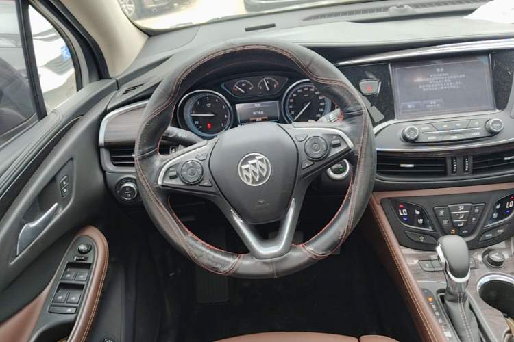 Used Buick Envision 2017 28T Four-Wheel Drive Luxury Model Steering Wheel
