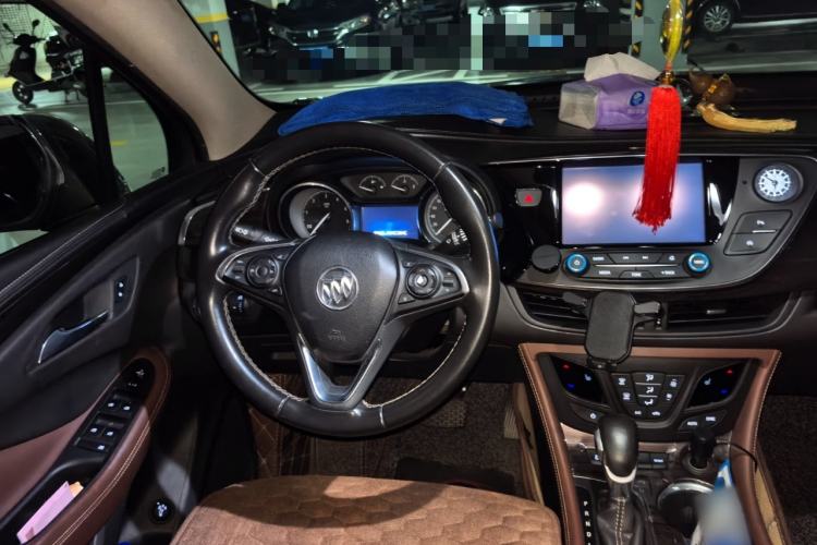 Used Buick Envision 2017 28T Four-Wheel Drive Elite Model Steering Wheel