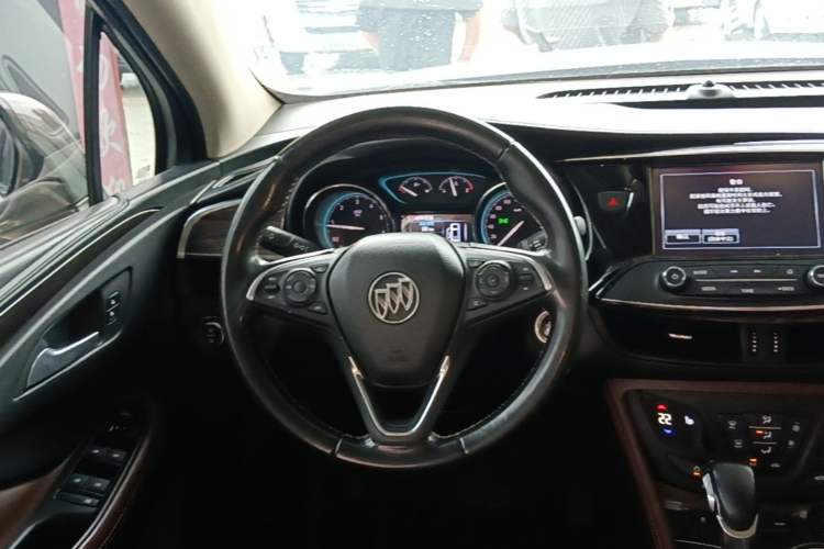 Used Buick Envision 2017 28T Four-Wheel Drive Elite Model Steering Wheel
