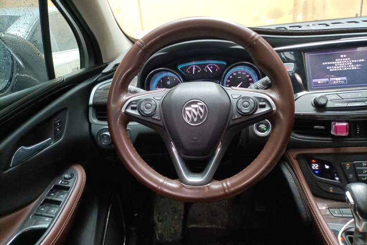 Used Buick Envision 2017 28T Four-Wheel Drive Elite Model Steering Wheel