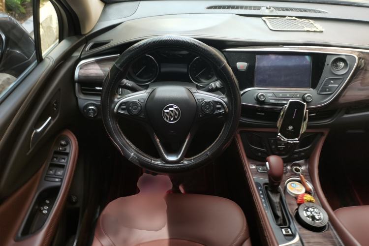 Used Buick Envision 2017 28T Four-Wheel Drive Elite Model Steering Wheel