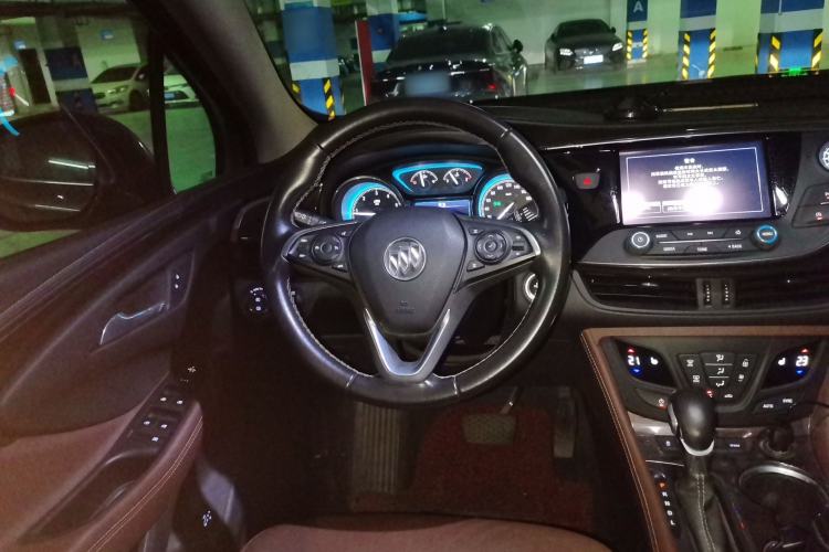 Used Buick Envision 2017 28T Four-Wheel Drive Elite Model Steering Wheel