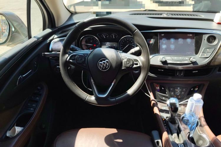 Used Buick Envision 2017 28T Four-Wheel Drive Elite Model Steering Wheel