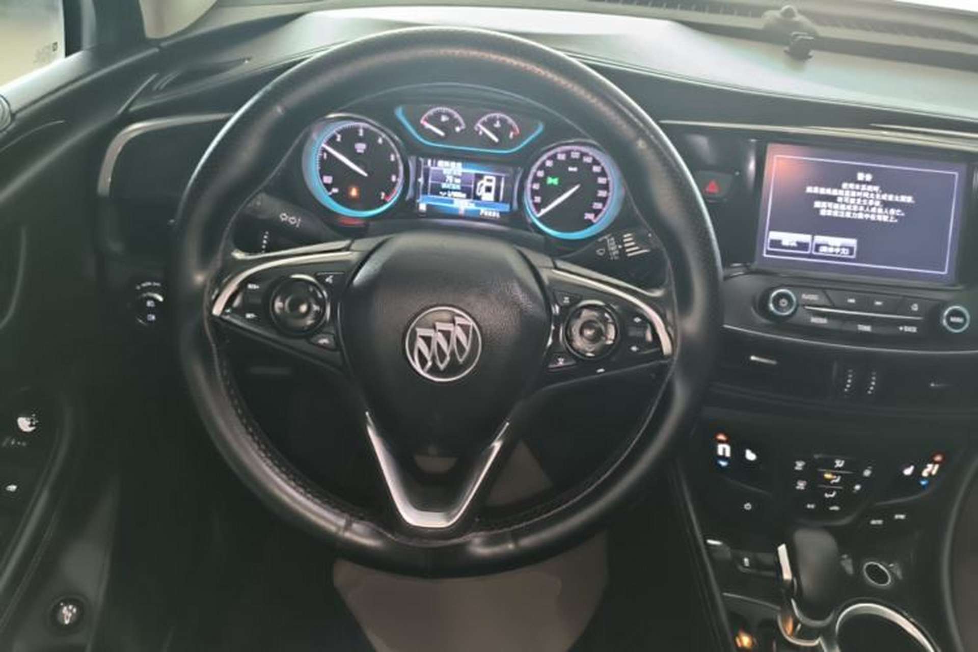 Used Buick Envision 2017 28T Four-Wheel Drive Elite Model Steering Wheel