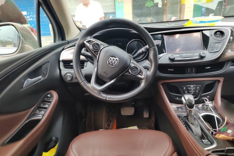 Used Buick Envision 2017 28T Four-Wheel Drive Elite Model Steering Wheel
