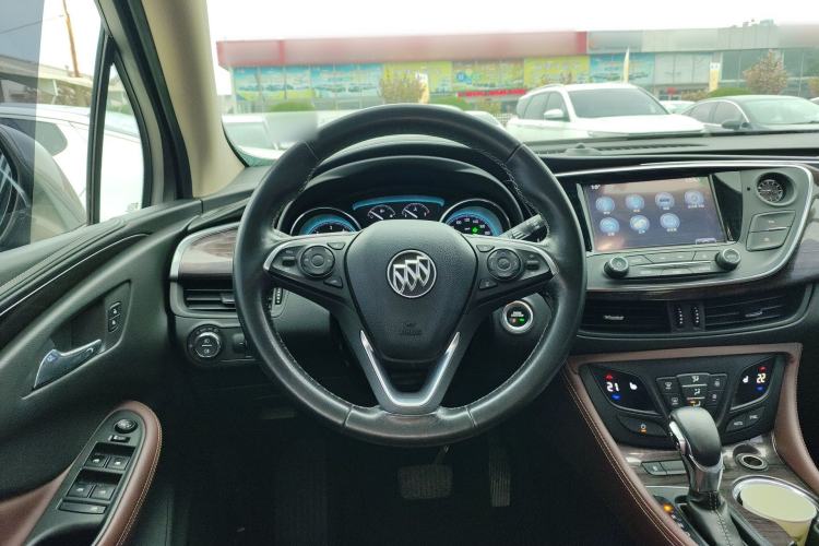 Used Buick Envision 2017 28T Four-Wheel Drive Elite Model Steering Wheel