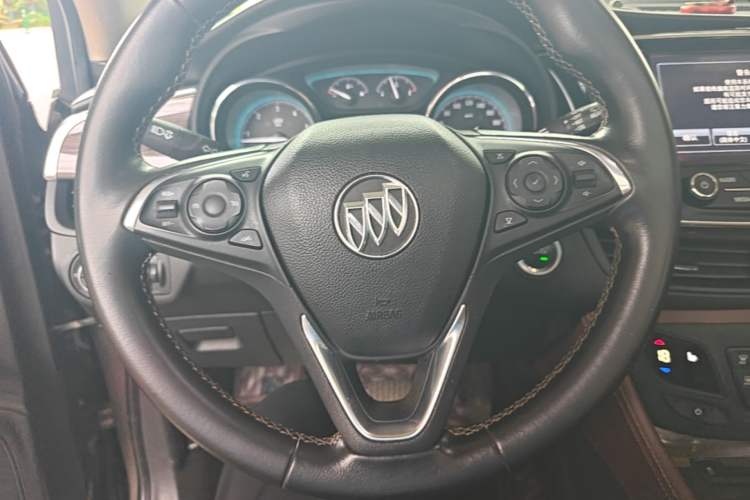 Used Buick Envision 2017 28T Four-Wheel Drive Elite Model Steering Wheel