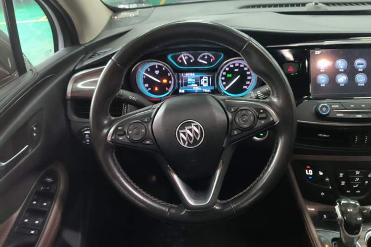 Used Buick Envision 2017 28T Four-Wheel Drive Elite Model Steering Wheel