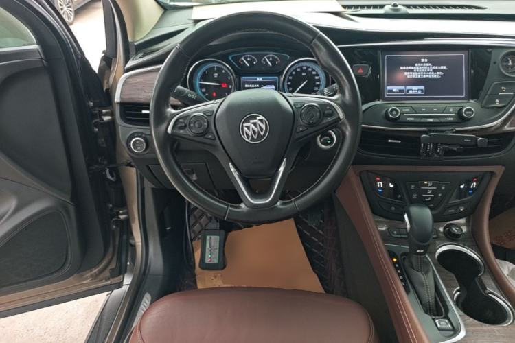 Used Buick Envision 2017 28T Four-Wheel Drive Elite Model Steering Wheel