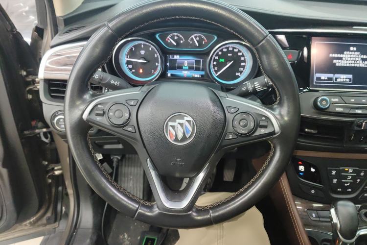 Used Buick Envision 2017 28T Four-Wheel Drive Elite Model Steering Wheel