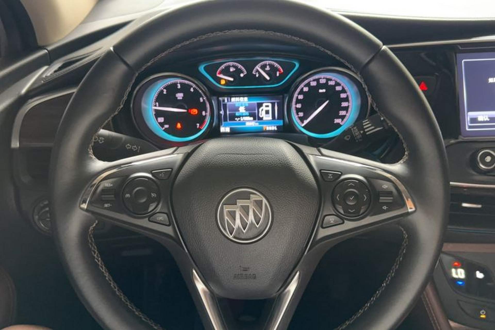 Used Buick Envision 2017 28T Four-Wheel Drive Elite Model Steering Wheel