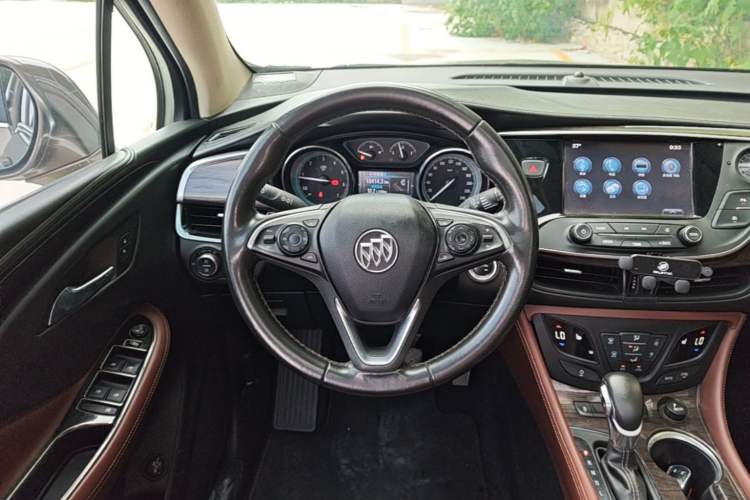 Used Buick Envision 2017 28T Four-Wheel Drive Elite Model Steering Wheel