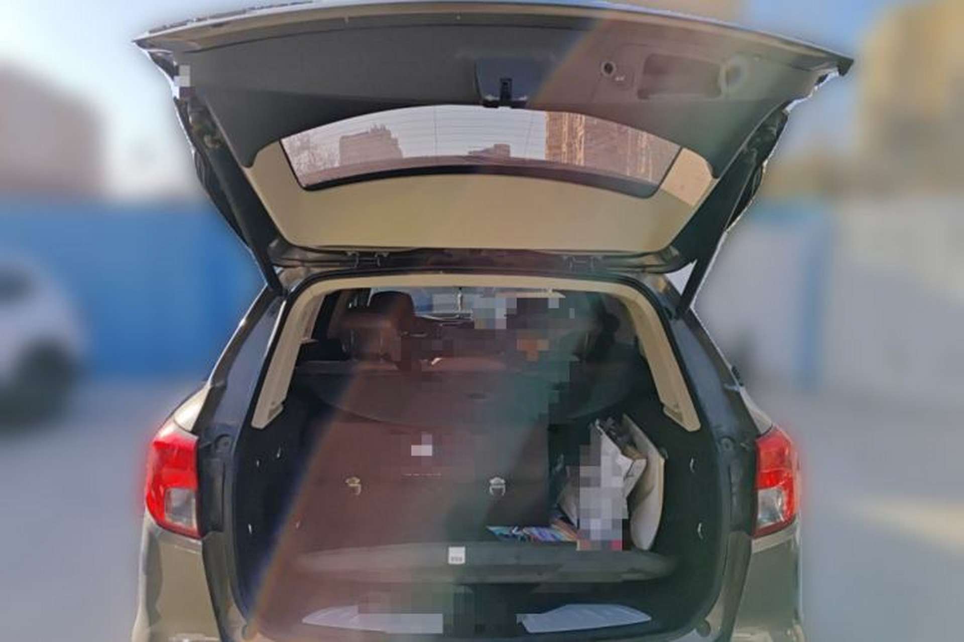 Used Buick Envision 2017 28T Four-Wheel Drive Elite Model Trunk