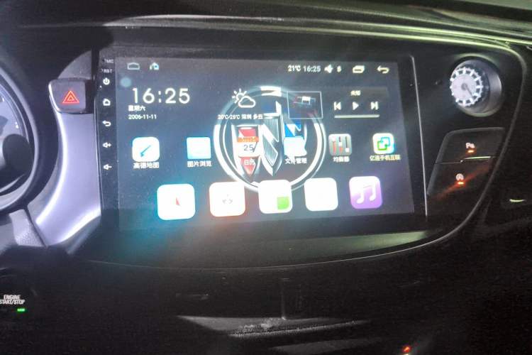 Used Buick Envision 2017 20T Two-Wheel Drive Leading Version Audio And AC Panel