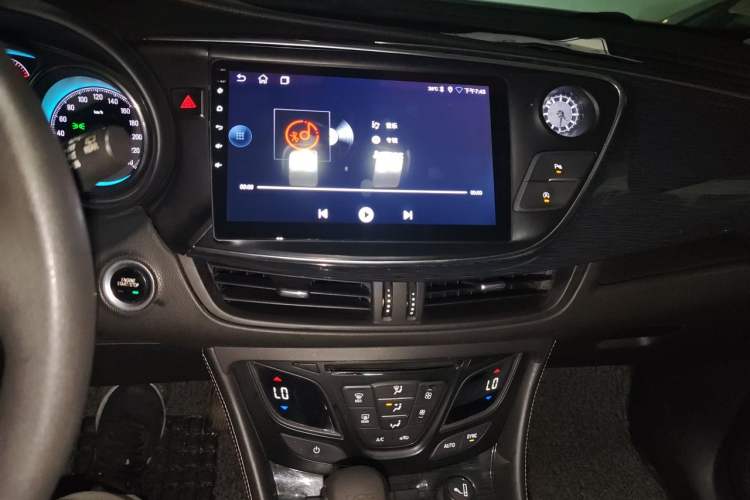 Used Buick Envision 2017 20T Two-Wheel Drive Leading Version Audio And AC Panel