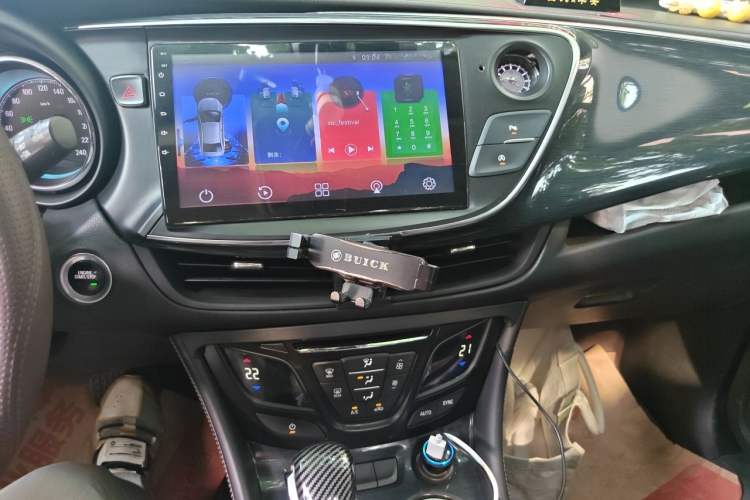 Used Buick Envision 2017 20T Two-Wheel Drive Leading Version Audio And AC Panel