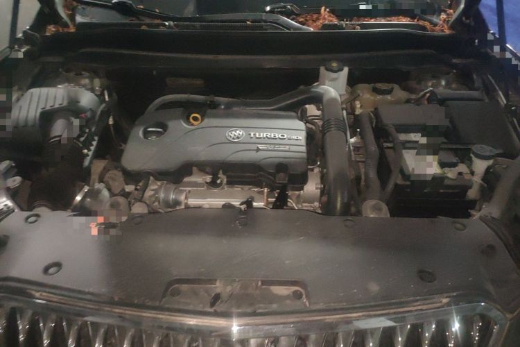 Used Buick Envision 2017 20T Two-Wheel Drive Elite Version Engine Bay