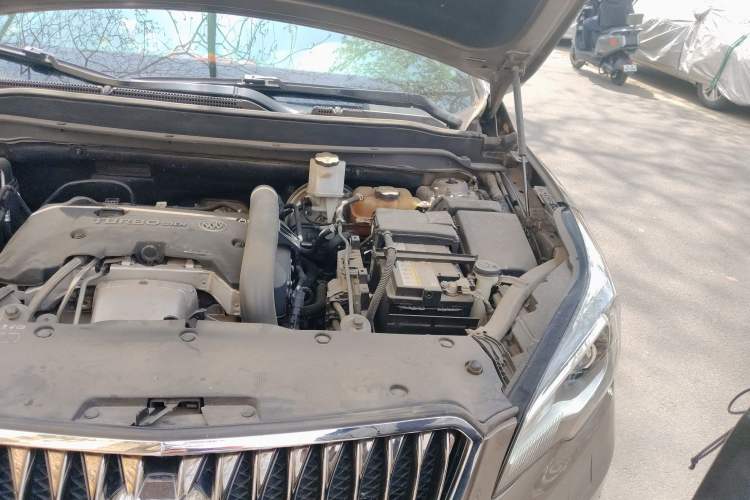 Used Buick Envision 2017 28T Four-Wheel Drive Luxury Model Engine Bay Left