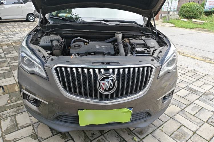 Used Buick Envision 2017 20T Two-Wheel Drive Luxury Model Engine Bay