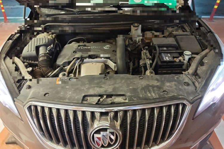 Used Buick Envision 2017 28T Four-Wheel Drive Elite Model Engine Bay