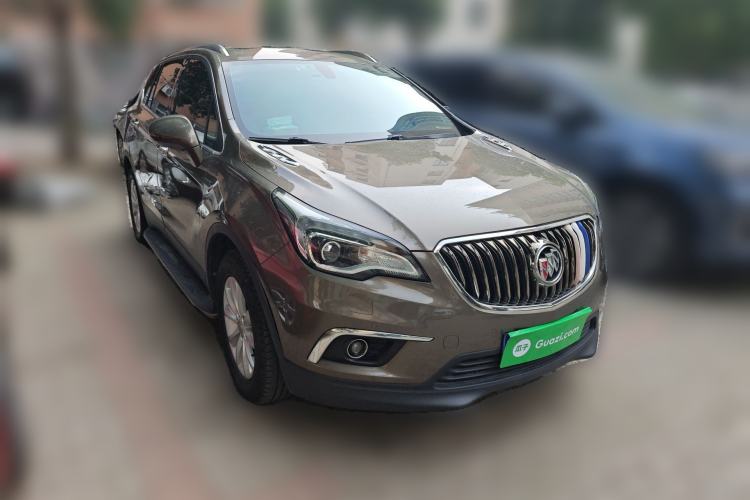 Used Buick Envision 2017 28T Four-Wheel Drive Elite Model Front Right 45 Deg