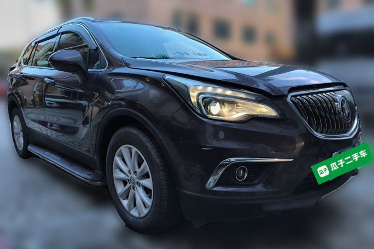 Used Buick Envision 2017 28T Four-Wheel Drive All-Terrain Flagship Edition Front Right 45 Deg