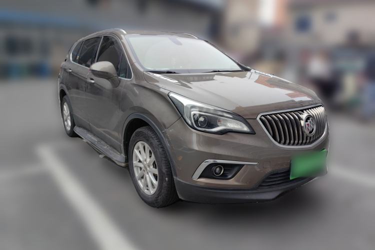 Used Buick Envision 2017 20T Two-Wheel Drive Elite Version Front Right 45 Deg