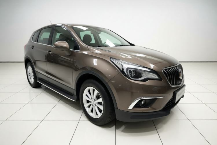 Used Buick Envision 2017 28T Four-Wheel Drive Elite Model Front Right 45 Deg