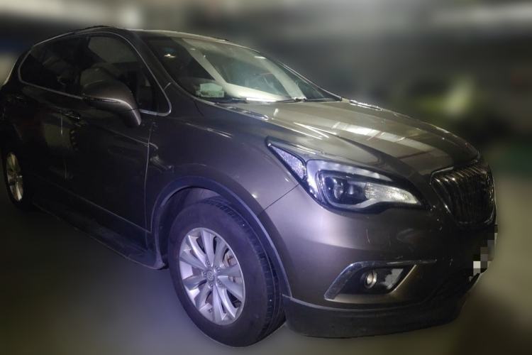 Used Buick Envision 2017 28T Four-Wheel Drive Elite Model Front Right 45 Deg