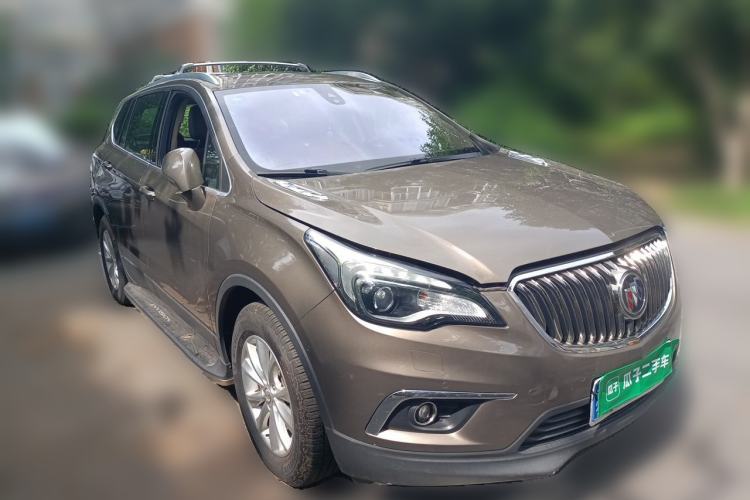 Used Buick Envision 2017 28T Four-Wheel Drive Luxury Model Front Right 45 Deg