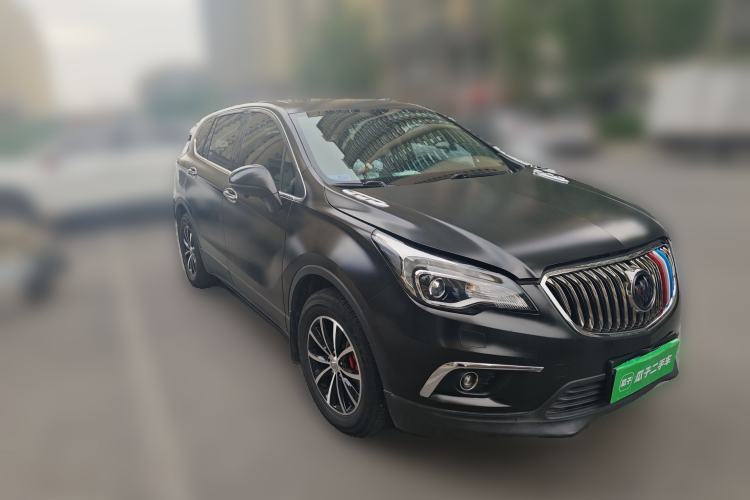 Used Buick Envision 2017 28T Four-Wheel Drive Elite Model Front Right 45 Deg