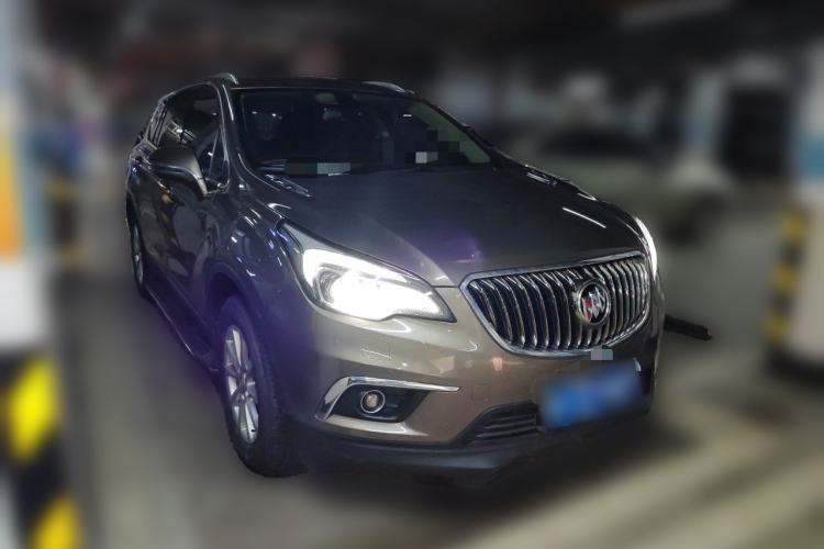 Used Buick Envision 2017 20T Four-Wheel Drive Luxury Model Front Right 45 Deg