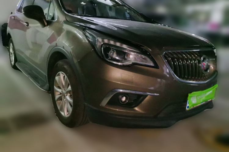 Used Buick Envision 2017 28T Four-Wheel Drive Elite Model Front Right 45 Deg