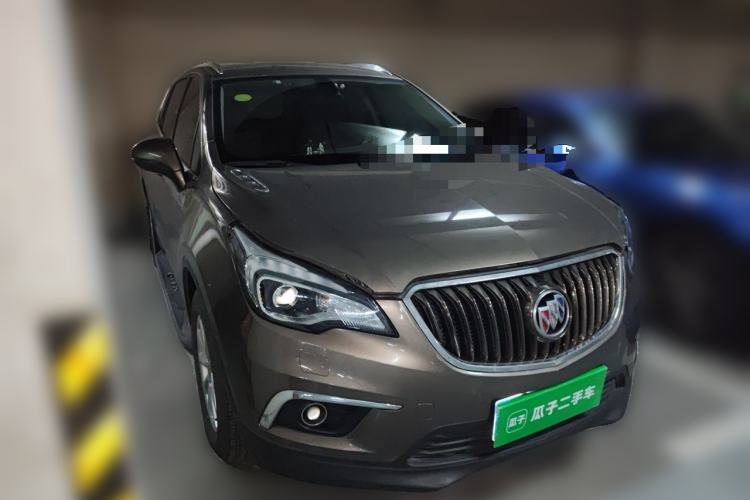 Used Buick Envision 2017 20T Two-Wheel Drive Luxury Model Front Right 45 Deg