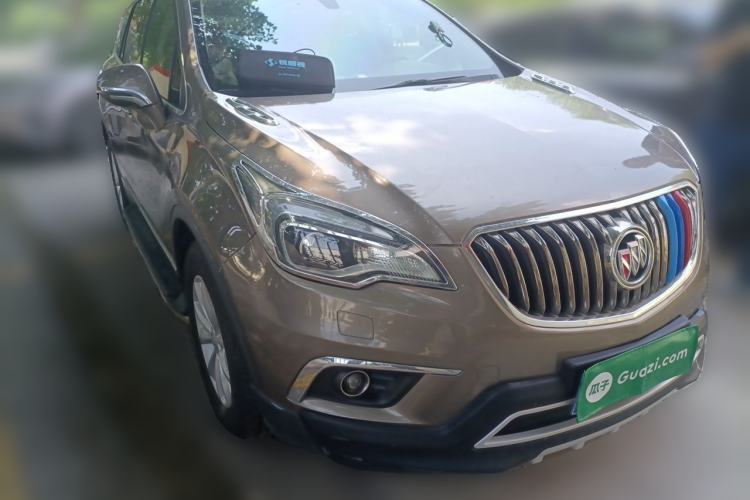 Used Buick Envision 2017 28T Four-Wheel Drive Elite Model Front Right 45 Deg