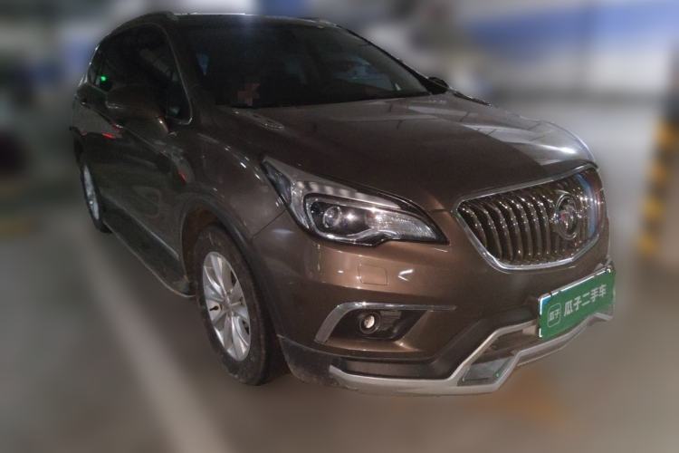 Used Buick Envision 2017 28T Four-Wheel Drive Leading Model Front Right 45 Deg
