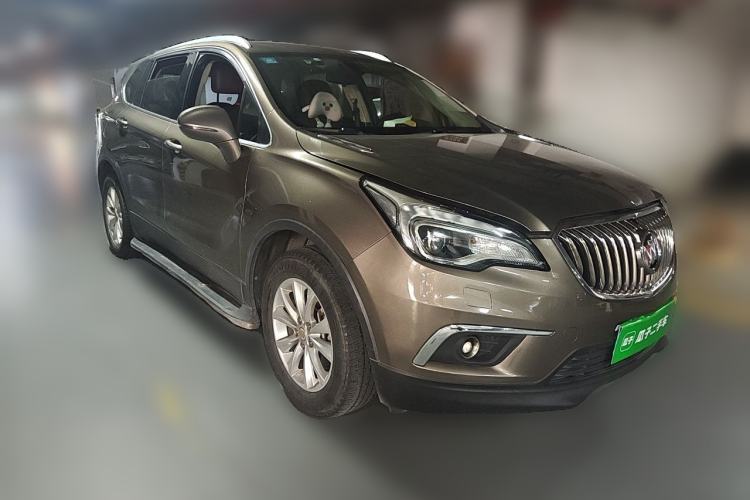 Used Buick Envision 2017 28T Four-Wheel Drive Elite Model Front Right 45 Deg