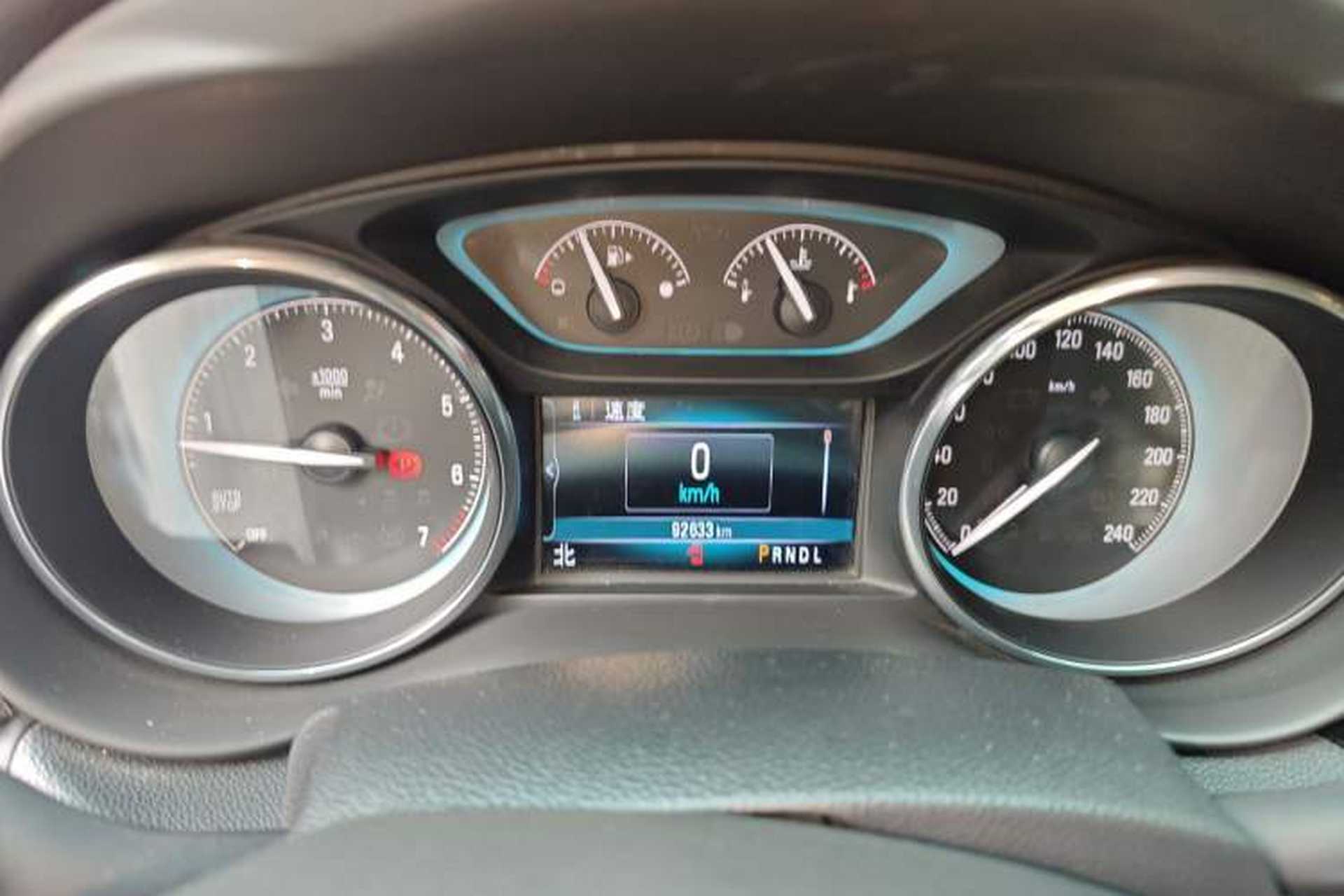 Used Buick Envision 2017 28T Four-Wheel Drive Elite Model Instrument Cluster