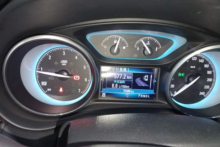Used Buick Envision 2017 20T Four-Wheel Drive Luxury Model Instrument Cluster