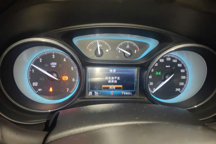 Used Buick Envision 2017 28T Four-Wheel Drive Elite Model Instrument Cluster