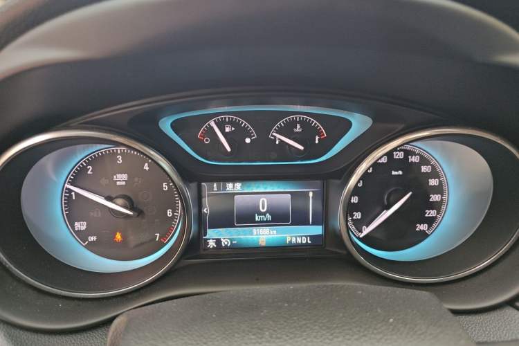 Used Buick Envision 2017 28T Four-Wheel Drive Elite Model Instrument Cluster