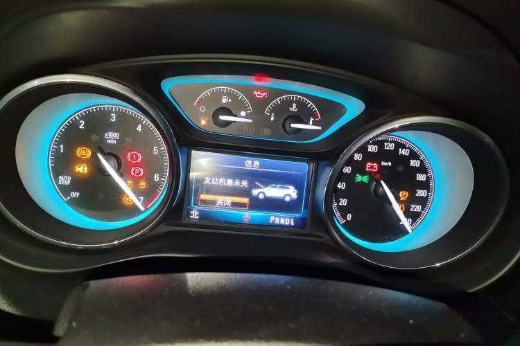 Used Buick Envision 2017 28T Four-Wheel Drive Elite Model Instrument Cluster