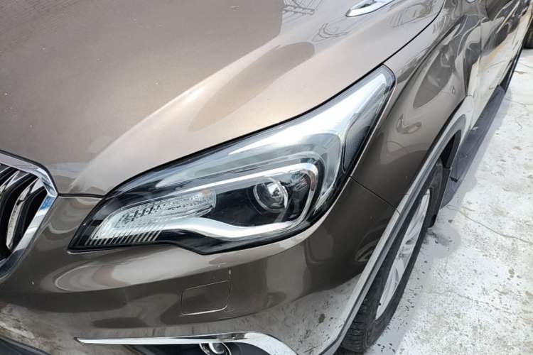 Used Buick Envision 2017 28T Four-Wheel Drive Elite Model Left Front Headlight