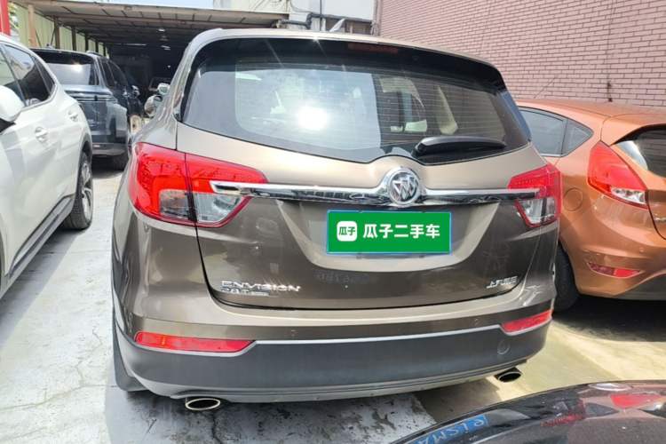 Used Buick Envision 2017 28T Four-Wheel Drive Elite Model Rear