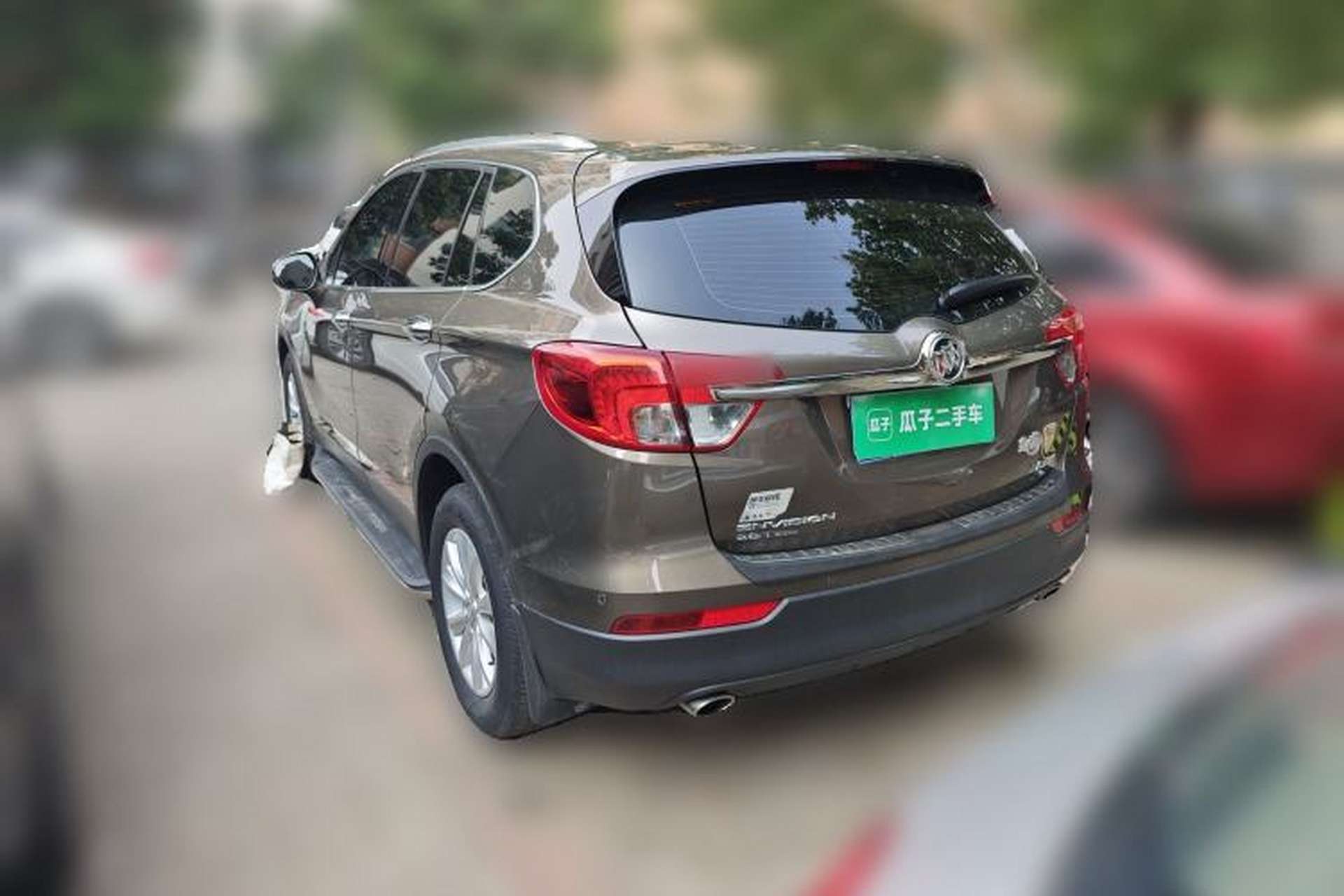 Used Buick Envision 2017 28T Four-Wheel Drive Elite Model Rear Left 45 Deg