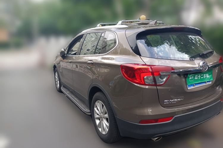 Used Buick Envision 2017 28T Four-Wheel Drive Luxury Model Rear Left 45 Deg