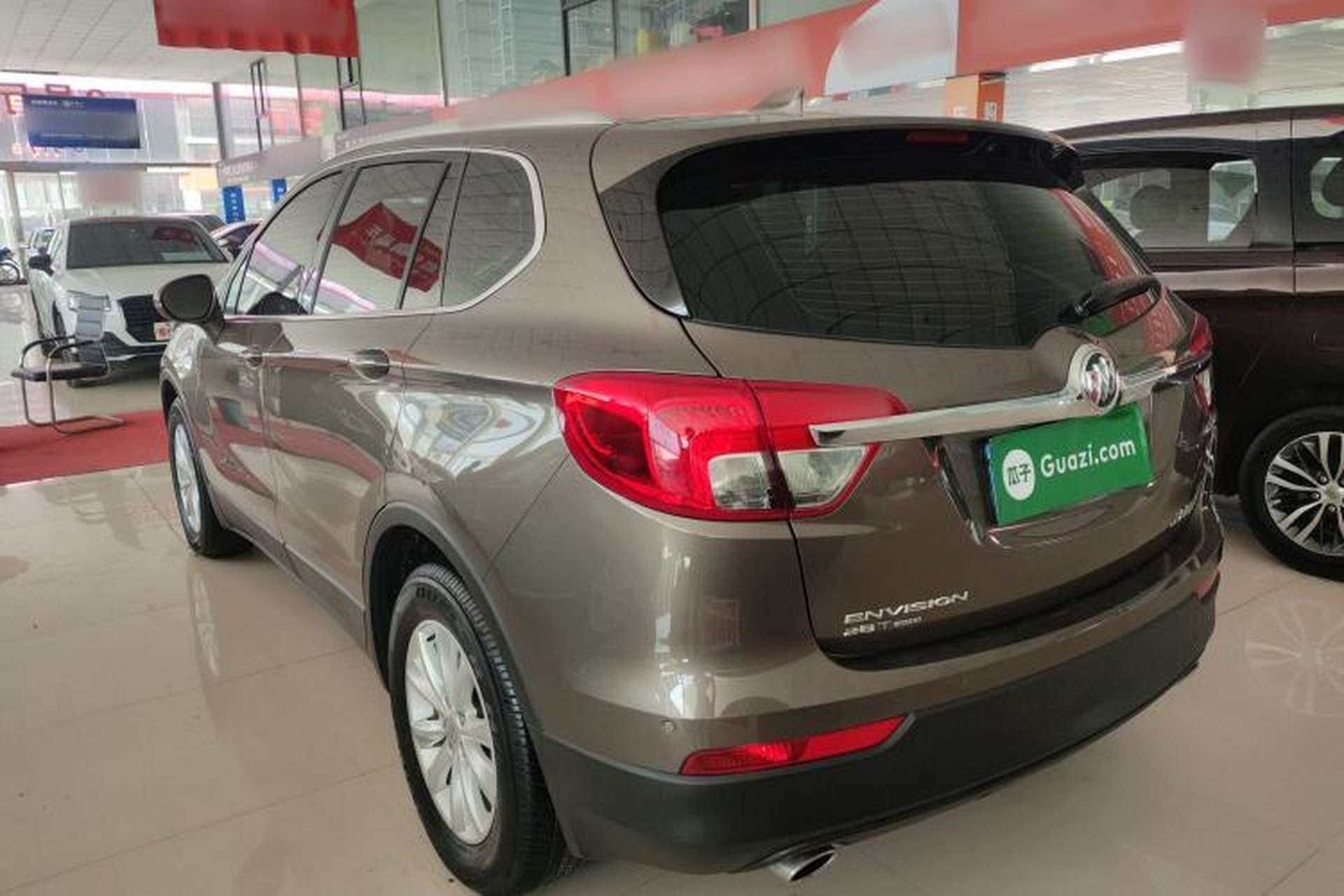 Used Buick Envision 2017 28T Four-Wheel Drive Luxury Model Rear Left 45 Deg